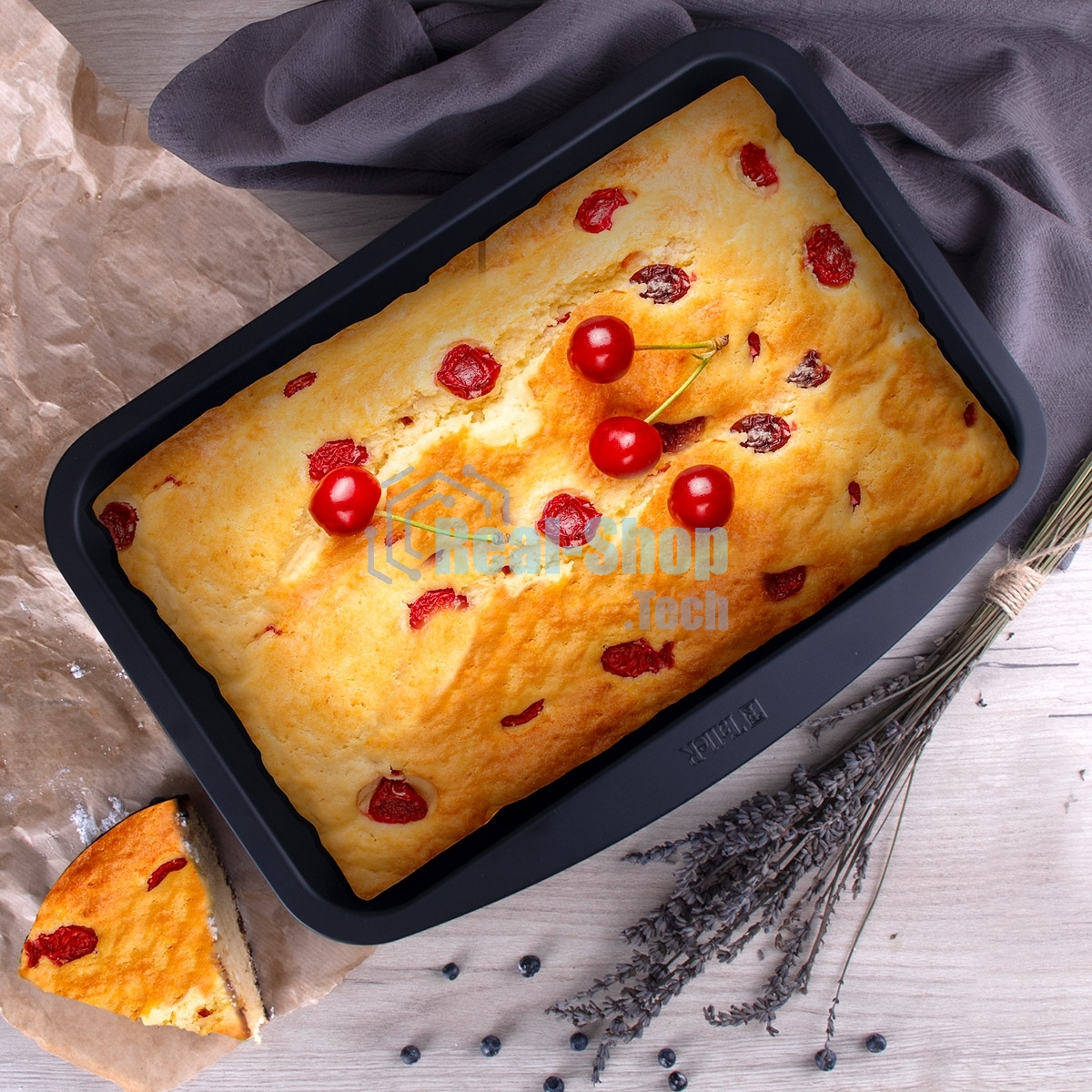 Форма для выпечки 37 х 23 х 7 см TALLER TR-66334