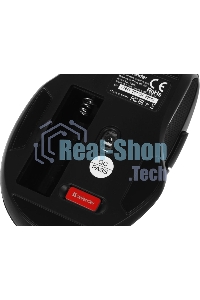 Мышь беспроводная Defender Prime MB-053 черный, 1600 dpi, радиоканал, USB, кнопки - 6