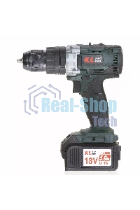 Профессиональный ударный бесщеточный шуруповерт Klpro KLDM18B-50 (18В, Li-ion-2шт, 5.0А·ч, 60Нм, ручка, З/У-4А,в кейсе)