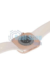 Умные часы Apple Watch Series 11 A3333 46мм OLED корп.розовое золото Sport Band рем.белый разм.брасл.:S/M (MEV64LW/A)