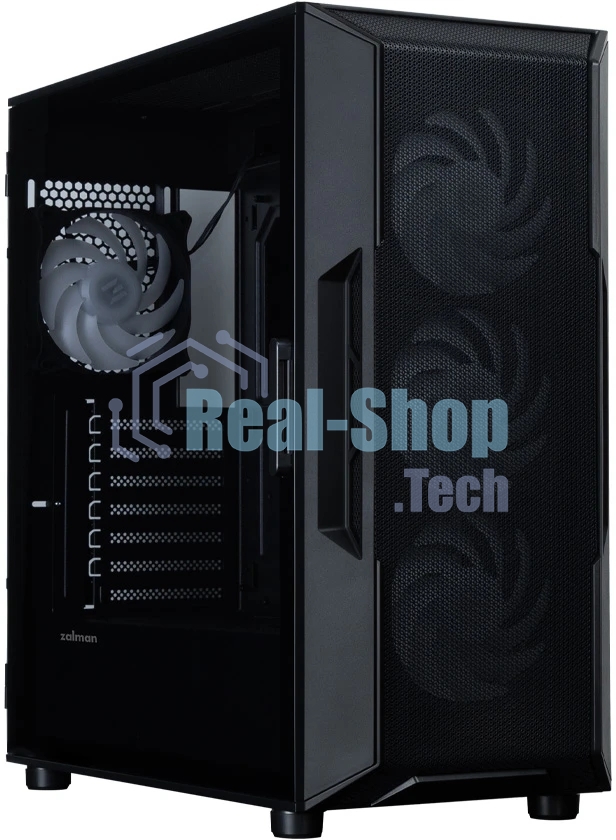 Компьютерный корпус ZALMAN MidiTower I3 NEO ARGb V2 black (ATX, без БП, 2xUSB3.0, 4x120мм ARGb) (Zalman i3 NEO ARGb V2 Black)