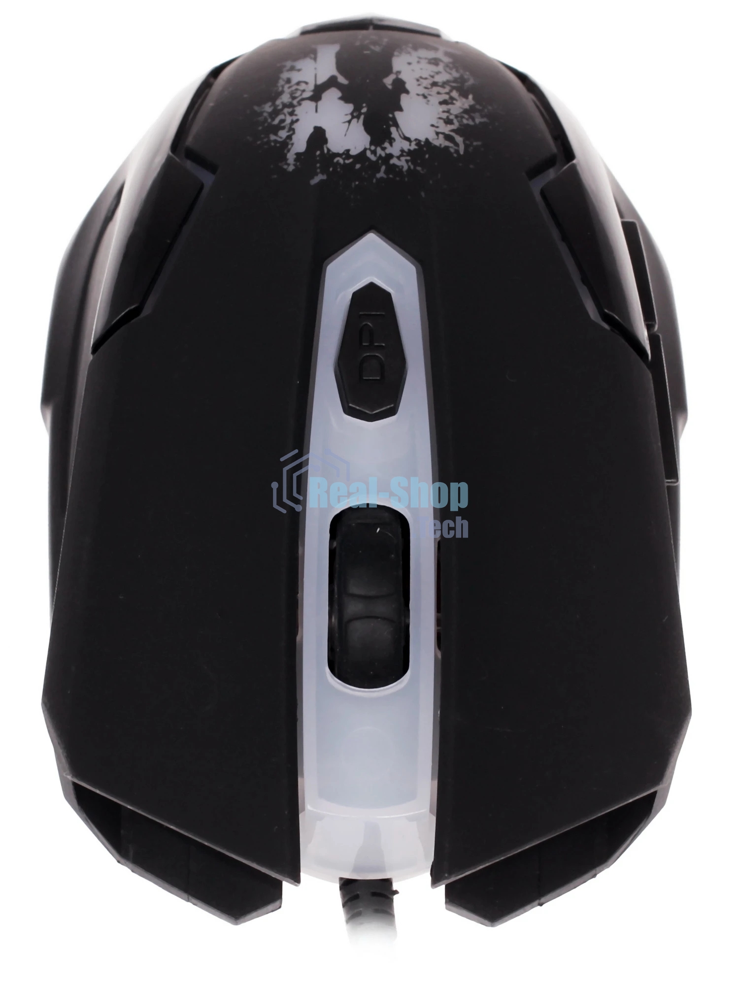 Комплект клавиатура+мышь Qumo Spirit of Wisdom проводной, USB, 2400 DPI, чёрный