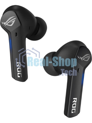 Гарнитура ASUS ROG Cetra True Wireless SpeedNova чёрный, беспроводная, радиоканал, до 26 ч, совместимость с PS5