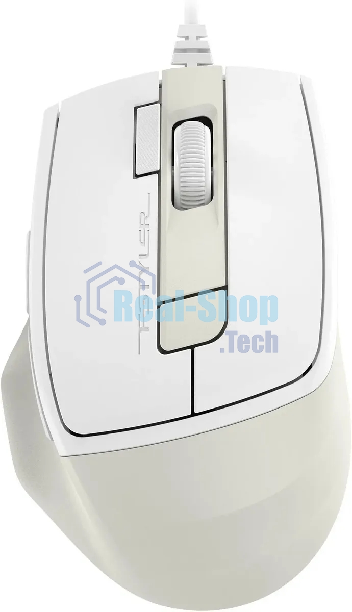 Мышь проводная A4Tech Fstyler FM45S Air бежевый, 2400 dpi, USB, кнопки - 7