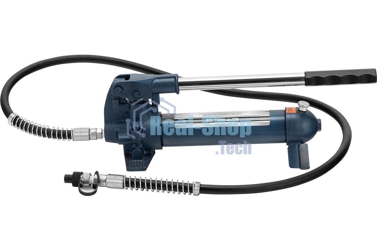 Растяжка гидравлическая Stels 51354 4 т, набор из 17 предметов, 7 сменных насадок, в пласт. кейсе