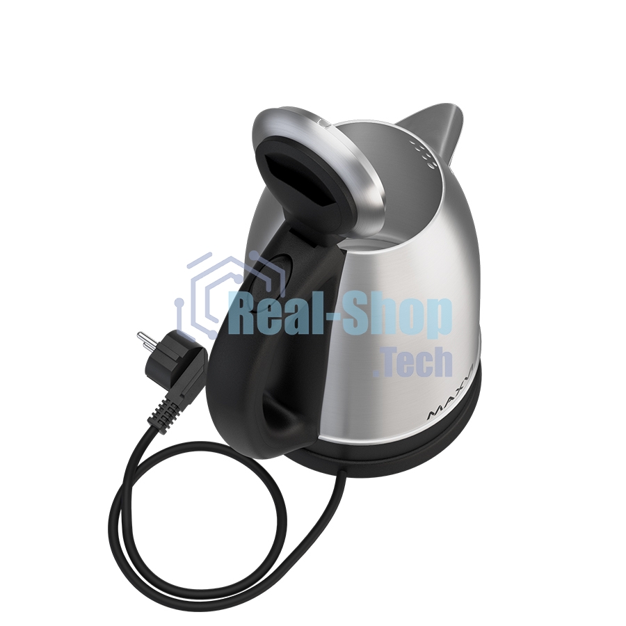 Чайник электрический Maxvi KE2021S silver-black