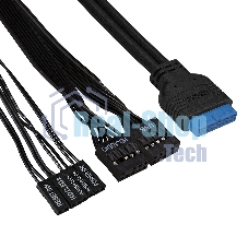 Компьютерный корпус ExeGate Miditower ExeGate CP-603 Black, ATX, (CP450W, 80мм), 2хUSB+2хUSB 3.0, Audio