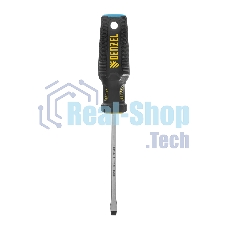 Отвертка Denzel SL5x100 мм, S2, 3к рукоятка