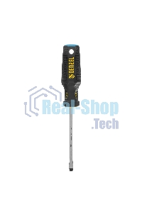 Отвертка Denzel SL5x100 мм, S2, 3к рукоятка