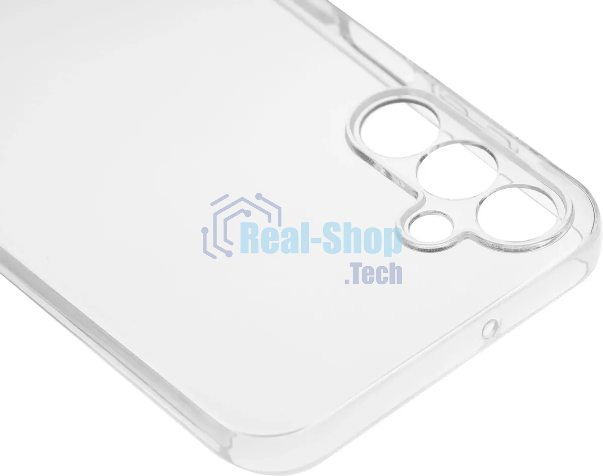 Чехол (клип-кейс) BoraSCO для Samsung Galaxy A15 Silicone Case прозрачный (72885)