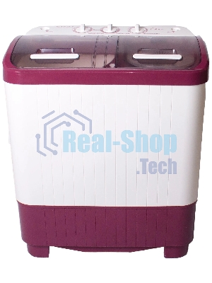 Стиральная машина EVGO WS-40PET белый/красный загр. вертикальная макс.:4 кг 1350 об/мин класс: А+