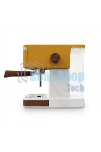 Кофеварка эспрессо BQ CM2006 желтый, исп. кофе - молотый, 1.7 л, 850 Вт, 20 бар