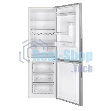 Холодильник Maunfeld MFF185NFBG бежевый двухкамерный инвертор 240/100л морозилка снизу, No Frost