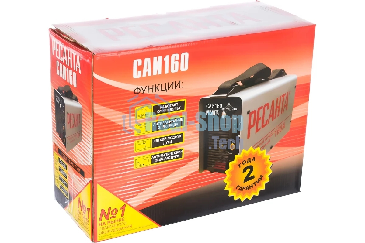 Сварочный аппарат Ресанта САИ-160 инвертор ММА DC