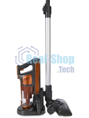 Пылесос вертикальный Blackton Bt VCA1401B оранжевый, питание от аккумулятора, 25 Вт, уборка сухая, пылесборник 0.6 л, работа от АКБ max 40 мин