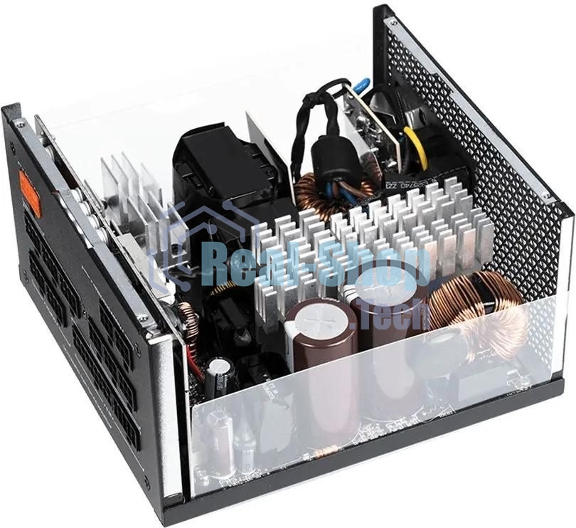 Блок питания PCCooler P5-YS1200-G1F черный 1200W 80 PLUS Gold, 135мм, модульный, черный