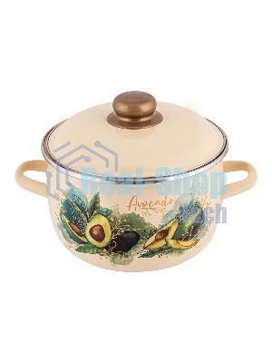 Набор посуды APPETITE N41P123 Avocado эмал (2 предмета)