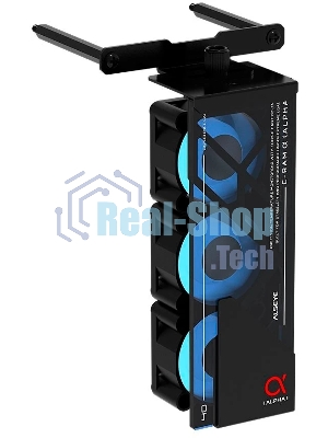 Вентилятор для процессора ALSEYE AS.03.08.0001 (C-RAM-Alpha-B) Product Size: 145.9 x 82 x 38.3мм Number of fans: 3 Size: 40 x 40 x 20мм Material: 1мм SPCC thick sheet metal Surface treatment: Powder coated black on the surface Box: Black Leaf: Milk white Luminous effect: internally emitting ARGb Speed: 1000-3500RPM Ou