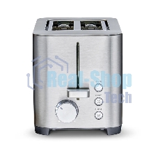 Тостер CASO Classico T2 Duo серебристый, 850 Вт, 2 слота
