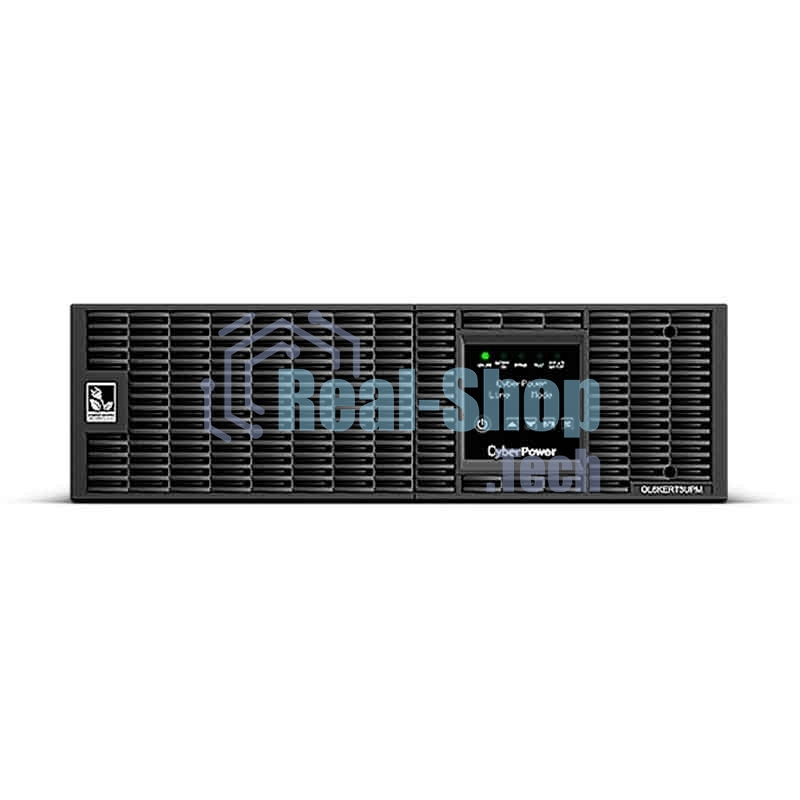 Источник бесперебойного питания CyberPower OL6KERT3UPM/6000 ВА/6000 Вт/2 х IEC 320 C19 (компьютерная), 8 х IEC 320 C13 (компьютерная), клеммная колодка