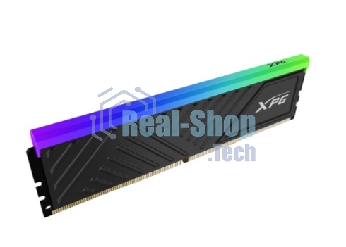 Оперативная память XPG Spectrix D35G RGB, 32GB (1x32GB), DDR4, 3200MHz, CL16, DIMM, с радиатором, RGB, черный