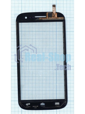 Сенсорное стекло (тачскрин) для Fly FPC_A_116 V1.0, черное