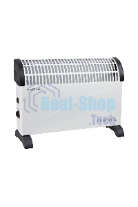 Конвектор Eurolux ОК-EU-2000C белый, 2000 Вт, 25 м2, термостат