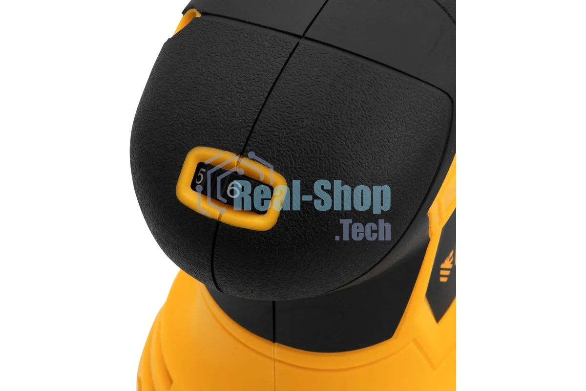 Эксцентриковая шлифовальная машина Denzel OS-125, 450 Вт, 6000-12000 об/мин