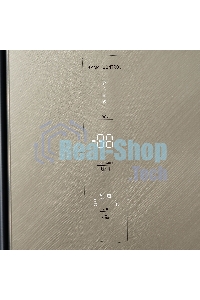 Холодильник Бирюса SBS 541 TGG текстурированное бежевое стекло двухкамерный 343/198 л морозилка слева, NoFrost, Side-by-side