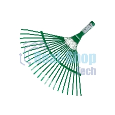 Грабли веерные без черенка, РОСТОК 39621, пластинчатые, 385x450 мм