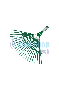 Грабли веерные без черенка, РОСТОК 39621, пластинчатые, 385x450 мм