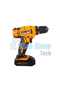 Дрель-шуруповерт аккумуляторная Вихрь ДА-14,4Л-2К 72/14/8, Аккумуляторная, 14,4В, 2 АКБ, Кейс