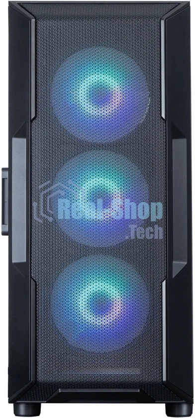 Компьютерный корпус ZALMAN MidiTower I3 NEO ARGb V2 black (ATX, без БП, 2xUSB3.0, 4x120мм ARGb) (Zalman i3 NEO ARGb V2 Black)