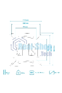 Кронштейн Arm media LCD-01 черный, 15-32