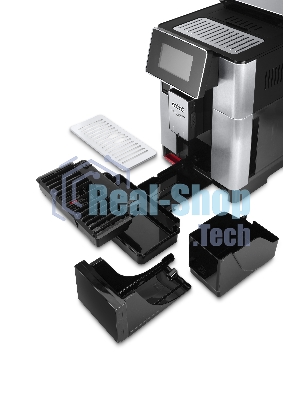 Кофемашина автоматическая DeLonghi ECAM610.74.MB черный/серебристый, исп. кофе - зерновой/молотый, 2.2 л, 1450 Вт, 19 Бар.