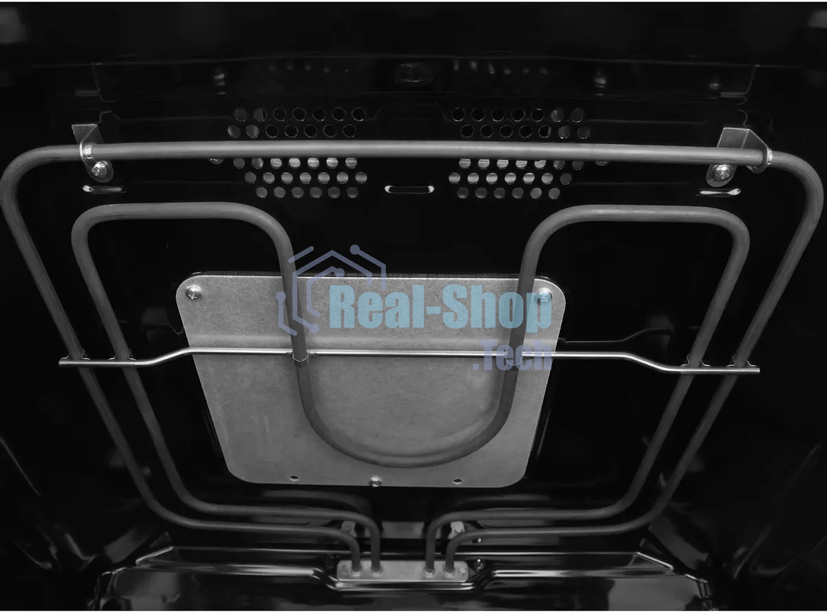 Духовой шкаф электрический Hyundai HMEO 6780 BG черное стекло/серебристый