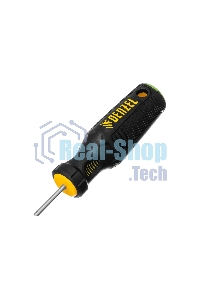 Отвертка Denzel PZ0x75 мм, S2, 3к рукоятка