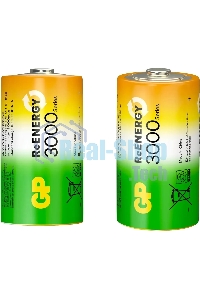 Аккумулятор GP 300DHC D NiMH 3000mAh (2шт)