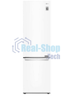 Холодильник LG GC-B509SQCL белый двухкамерный инвертер 292/127л морозилка снизу, No Frost