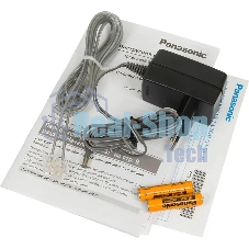 Телефон беспроводной (DECT) Panasonic KX-TG2511RUS (серебристый) АОН, Caller ID,спикерфон на трубке,переход в Эко режим одним нажатием