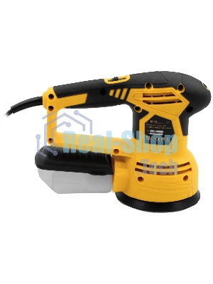 Эксцентриковая шлифовальная машина Denzel OS-125, 450 Вт, 6000-12000 об/мин