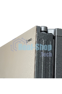 Холодильник Бирюса SBS 541 TGG текстурированное бежевое стекло двухкамерный 343/198 л морозилка слева, NoFrost, Side-by-side