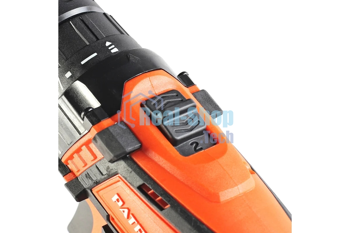 Дрель-шуруповерт аккумуляторная Patriot BR 181UES, Аккумуляторная, 21В, 2 АКБ, Кейс