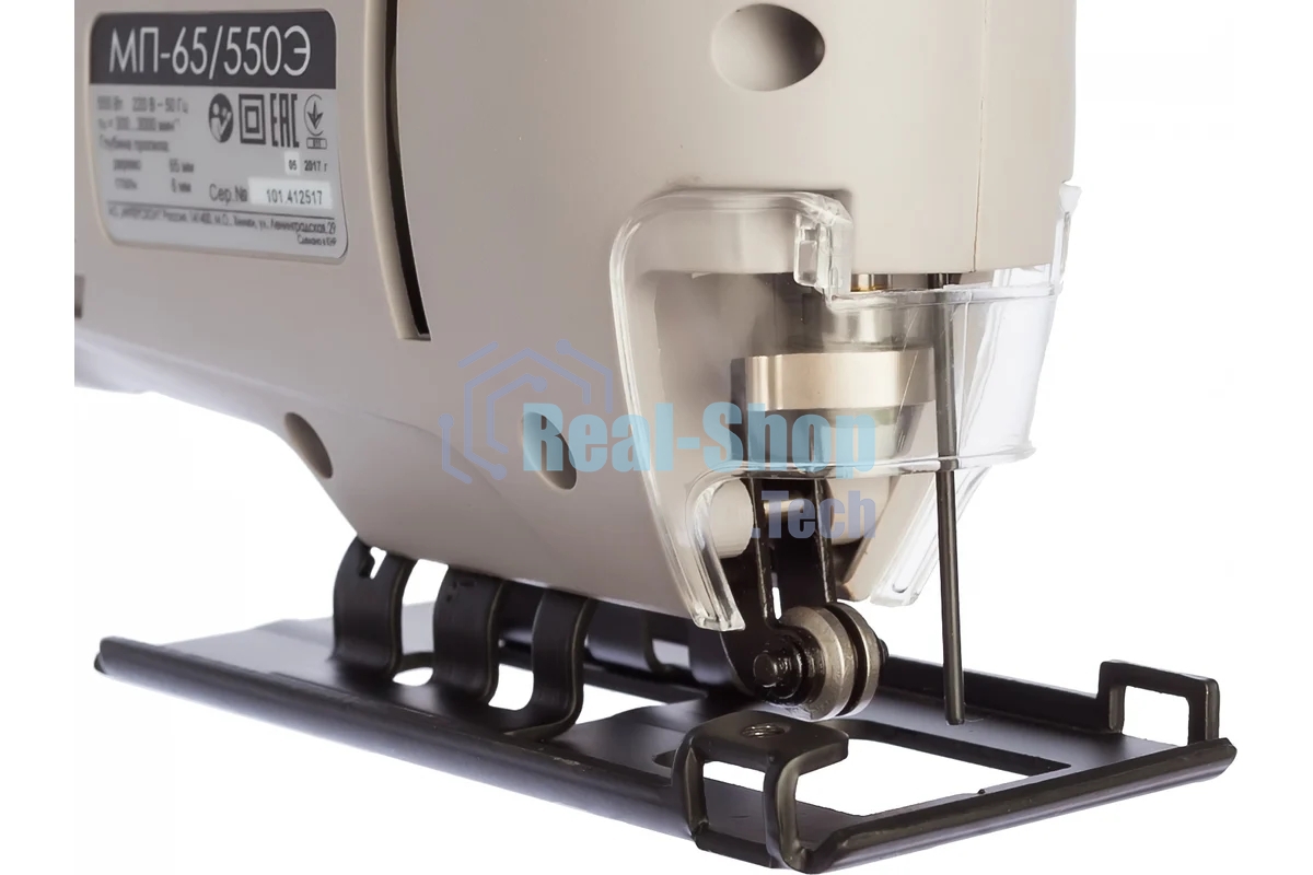 Лобзик электрический ИНТЕРСКОЛ МП-65/550Э 550Вт,3000х/мин,ход 19мм,маят,2.2кг 101.1.1.00