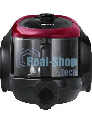 Пылесос Samsung VC18M21C0VR/EV красный/черный, 380/1800 Вт, уборка сухая, пылесборник контейнер 1.5 л