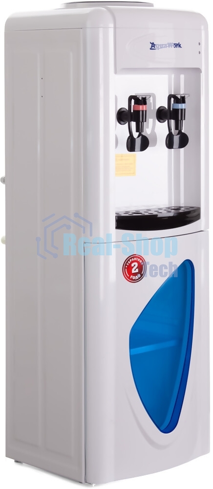 Кулер Aqua Work 0.7LKR напольный белый/черный