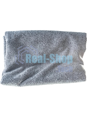 Тряпка для пола из микрофибры Рыжий кот M-02F-XXL серый, размер: 80*100см