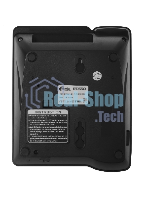 Телефон проводной Ritmix RT-550 черный