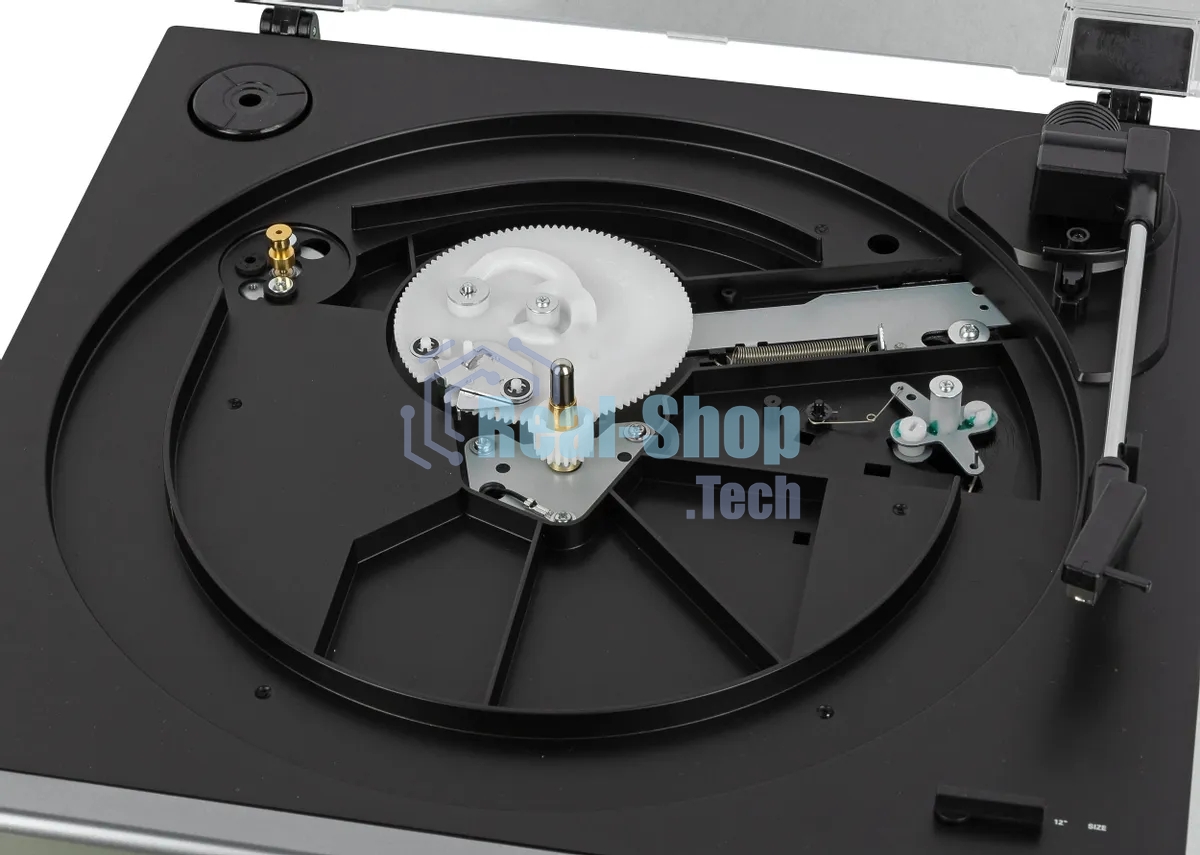 Проигрыватель винила Audio-Technica AT-LP60XUSB полностью автоматический серебристый