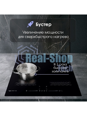 Индукционная варочная панель Zigmund & Shtain CI 62.6 B черный